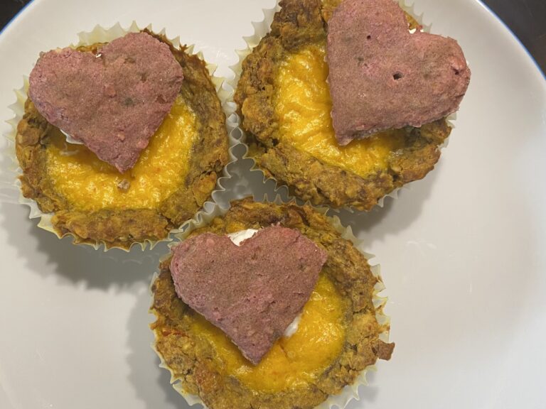 Geburtstags-Tartes mit Kürbisfüllung